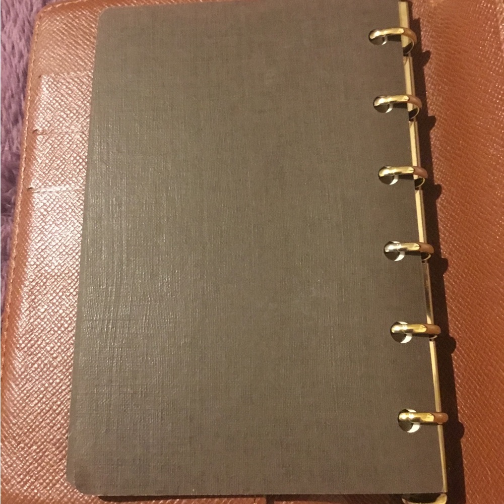 Louis Vuitton Brown and Gold Monogram PM Agenda 2008 - Picture 9 of 16